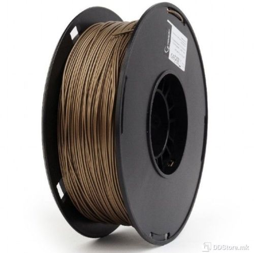 Filament for 3D Printer PLA PLUS 1.75mm Gembird Gold Metal