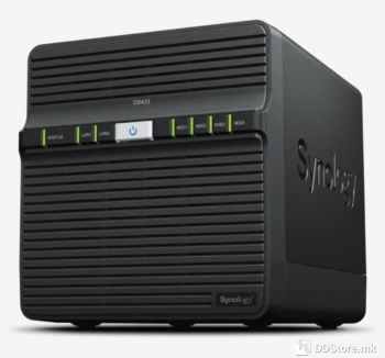 Synology NAS Disk Station DS423 4-Bay 64-bit Quad-core 1.7GHz/2GB DDR4