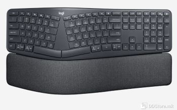 Logitech ERGO K860 Wireless Ergonomic Keyboard, Graphite