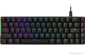 ASUS ROG Falchion Ace 65% compact gaming keyboard, ROG NX Red Switches