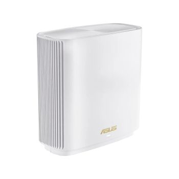 ASUS ZenWiFi XT9 White 1-Pack, (W-1-PK), Superior Whole-Home WiFi, Support 160MHz Channel, Expanded UNII-4 Spectrum, Easy Setup & Manag
