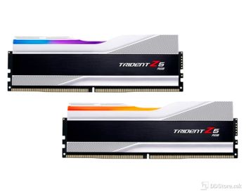 RAM DDR5 64GB(2x32GB) 6000MHz CL36 G.SKILL Trident Z5 RGB White F5-6000J3636F32GX2-TZ5RW