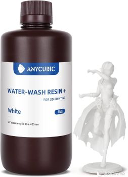 Anycubic Water Washable Resin+ 1KG - White