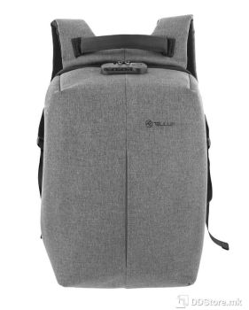 Notebook Backpack Tellur Anti-theft V2 USB 15.6" Gray