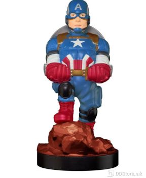 Cable Guys Controller and Smartphone Holder - Captain America w/2m USB Cable