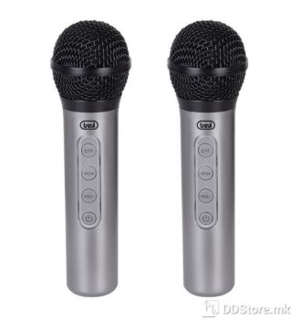 Microphone Trevi Wireless Karaoke Dual EM 415R Black