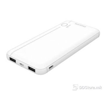 Power Bank Philips Fast Charge 10000mAh White