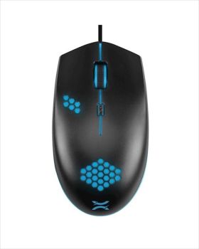 MOUSE WIRED NOXO, THOON GAMING MOUSE, USB, DPI 1800, 4  BUTTONS, COLOUR CYCLE ILLUMINATION, Black