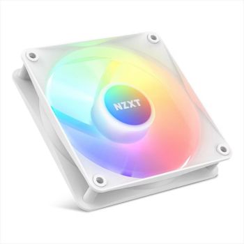 COOLERS CASE FAN 120mm NZXT F120 RGB CORE White PWM, Static Pressure, 1.800 RPM, RF-C12SF-W1