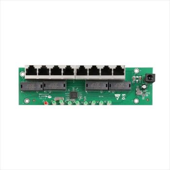 NET Switch DIEWU 8-port 10/100 EMBREDDED TXE186 ICPlus /IP178G, METAL