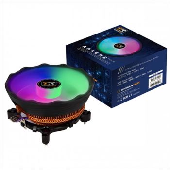 COOLERS CPU XIGMATEK APACHE PLUS  Socket Intel 1700/115X & 1200/775, AMD AM5/AM4/AM3/AM2, 120mm, 4 COLOURS RGB, 65W