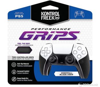 KontrolFreek Performance Grips for Dualsense PS5 Controller - Black