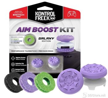 KontrolFreek Thumbsticks for Switch Pro Controller FPS Aim Boost Kit - Galaxy Edition