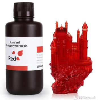 Elegoo Standard Resin 1kg - Clear Red