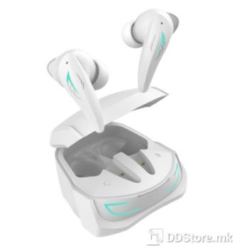 Earbuds White Shark Titan ANC Bluetooth White Gaming