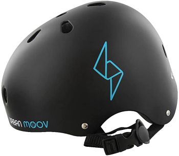 TNB UMHELMETM, Заштитен шлем за велосипед/скутер, Големина М, Црна боја