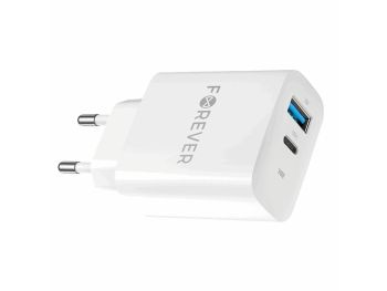 USB Universal Power Charger Forever TC-07-30AC 30W Type-C White