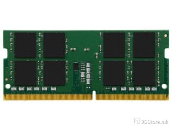 SODIMM Notebook Memory Kingston 8GB CL22 DDR4 3200MHz 1.2V 1Rx16