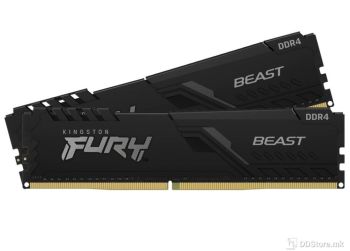 DIMM 16GB DDR4 3600MHz Kingston Fury Beast Kit CL17 (2x8)