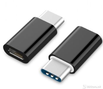 Adapter USB Micro USB to Type-C (MF/CM) Gembird