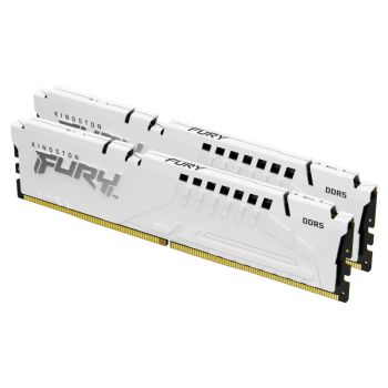 DIMM 64GB DDR5 5600MHz Kingston Fury Beast Kit CL40 White (2x32)