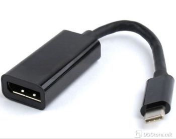 Adapter USB Type-C to Display Port Black