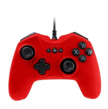 GAME PAD WIRED NACON GC-100XF (for PC), Red, PCGC-100RED