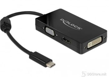 Adapter HDMI (M) - VGA D-sub (F) Black
