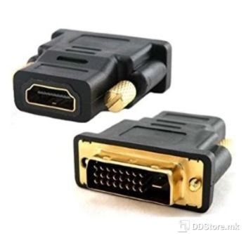 Adapter DVI-D Dual Link (M) - HDMI (F) Black