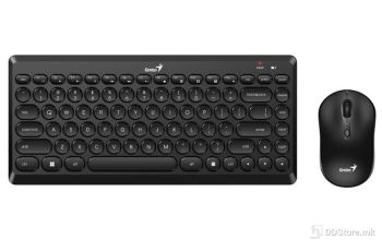 Genius LuxeMate Q8000 Wireless Keyboard + Mouse Black