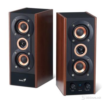 Genius SP-HF800A 2.0 v2 Speakers Wood