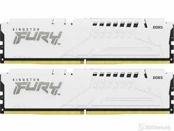 DIMM DDR5 64GB (2x32GB kit) 6000MT/s KF560C36BWEK2-64 FURY Beast White EXPO