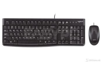 [C] Logitech MK120 Desktop USB US Keyboard + Mouse
