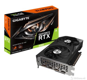 Gigabyte nVidia GeForce RTX 3060 12GB 192bit GV-N3060WF2OC-12GD rev 2.0