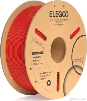 Filament for 3D Printer PLA 1.75mm Red 1Kg Elegoo