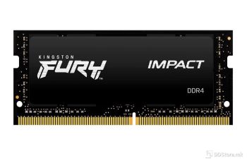 Kingston 8GB 3200MHz DDR4 CL20 SODIMM HyperX Impact, KF432S20IB/8