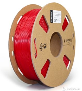 Filament for 3D Printer PETG 1.75mm Gembird Red