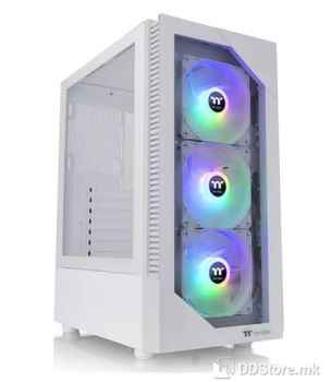 ATX Mid Tower Case Thermaltake View 200 TG ARGB Snow