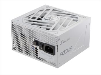 PSU 850W SEASONIC FOCUS GX-850 w/PCIE 5.0 80+ GOLD , Fully Modular, WHITE