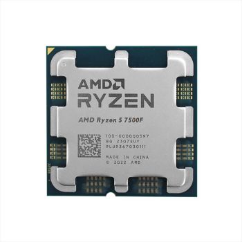 CPU AMD RYZEN 5 7500F, Six Core, 5,0GHz 39MB s.AM5, 100-000000597, Tray