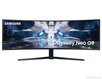 Monitor 49" Samsung LS49CG950EUXEN Odyssey G9 Gaming Curved,5120x1440 2xHDMI,DP,2xUSB,1ms 240Hz