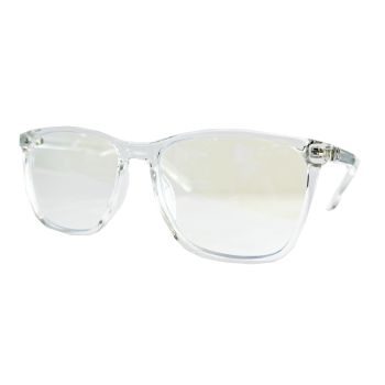 Two Circles Standard Transparent Color - Blue Light and UV Protective Glasses, with included protection case, C3