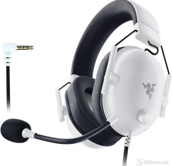 Razer BlackShark V2 X White, Wired Gaming Headset