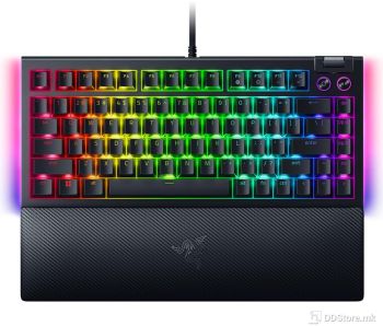 Razer BlackWidow V4 75% - US Layout, 75% Mechanical Gaming Keyboard