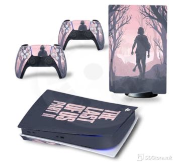 Vinyl cover (stickers) for console and controller - The Last of Us Part II (PS5 Disc Edition)