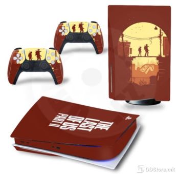 Vinyl cover (stickers) for console and controller - The Last of Us II (PS5 Disc Edition)