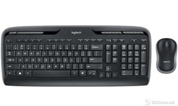 Keyboard Logitech Wireless Desktop MK330 w/Mouse Black