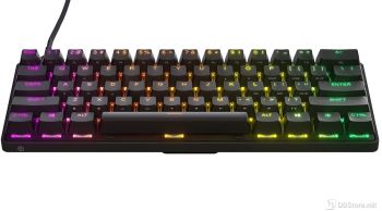 Keyboard SteelSeries Apex Pro Mini Mechanical 60% RGB USB Type-C Gaming Black