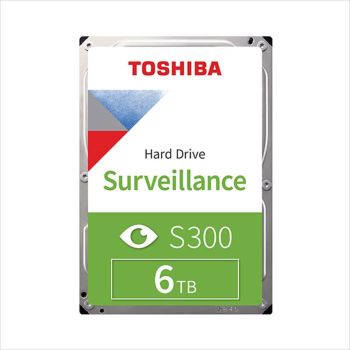 HDD 3,5" 6TB TOSHIBA S300 Surveillance 5400RPM 256MB SATAIII HDWT860UZSVA