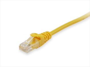 CABLES NET PATCH UTP CAT6 0.5m YELLOW EQUIP